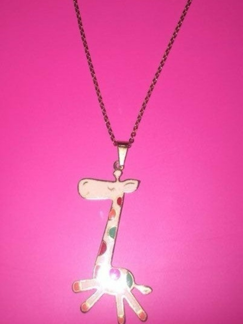 Giraffe necklace